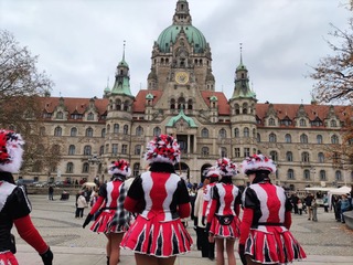 Die Fidelen stürmen das Rathaus